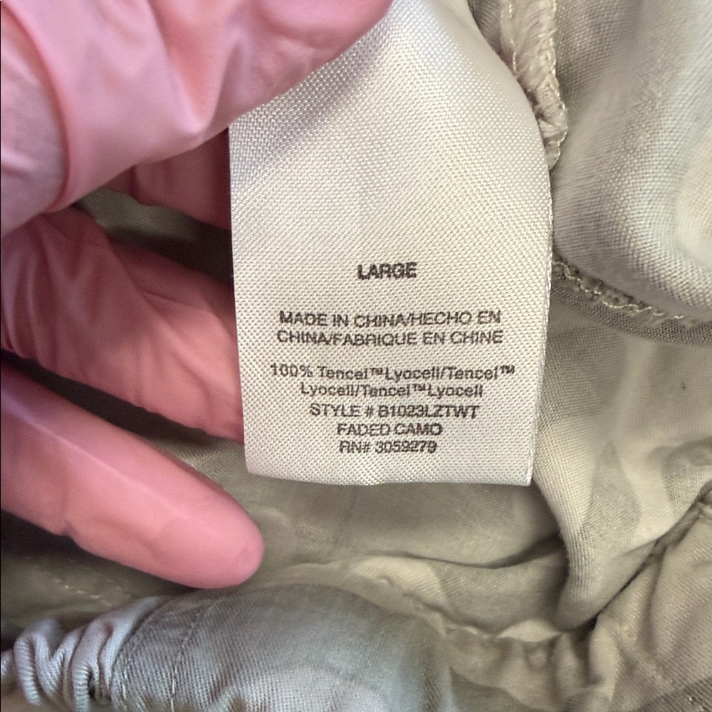 Thread & Supply Gray Camouflage Women's Cargo Shorts - Picture 5 of 5